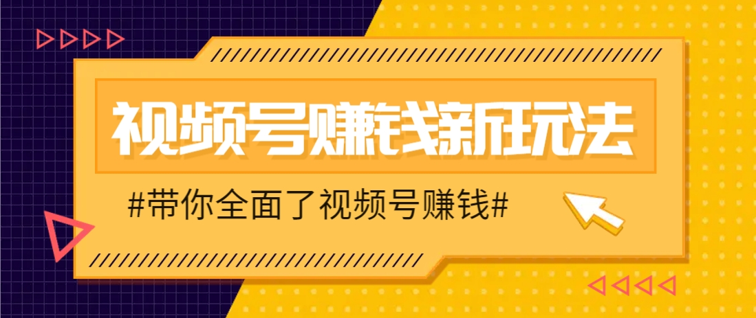 视频号短视频带货新玩法，用这个方法，一天佣金4407(附详细教程)-极客网创