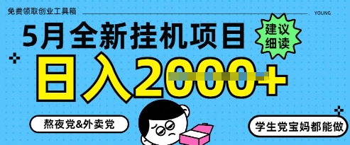 5月最新挂G项目8.0玩法，纯手机操作，稳稳日入1k+【揭秘】-极客网创