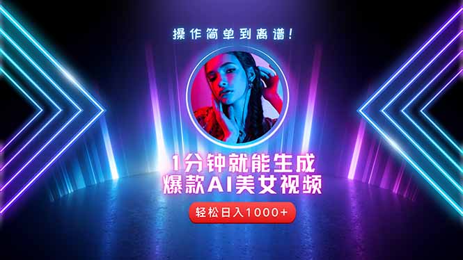 2025年最强副业：用AI做短视频，从零开始打造爆款账号！-极客网创