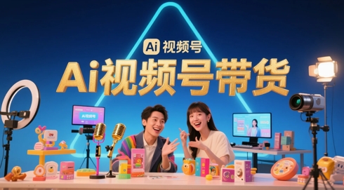 风口已至！AI视频号带货轻松月入过1W，99%的普通人却卡在内容制作门槛-极客网创