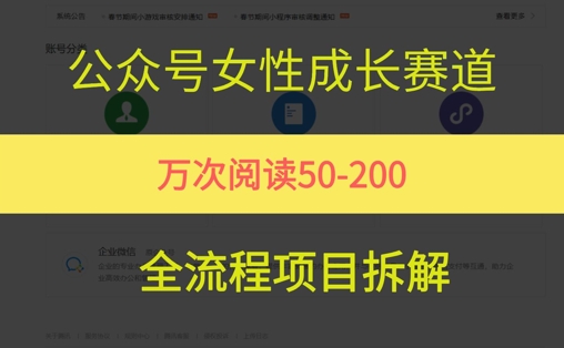 公众号女性赛道，最近爆火系列，条条作品阅读量10w+-极客网创