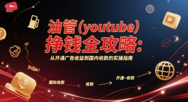 油管(youtube)挣钱全攻略：从开通广告收益到国内收款的实操指南-极客网创