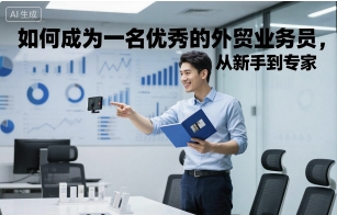 如何成为一名优秀的外贸业务员，从新手到专家-极客网创