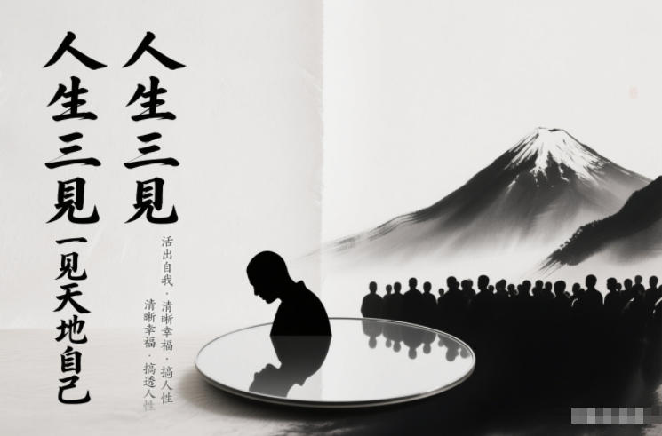人生三见一见天地见众生见自己，活出自我拥有清晰幸福人生，搞透人性-极客网创