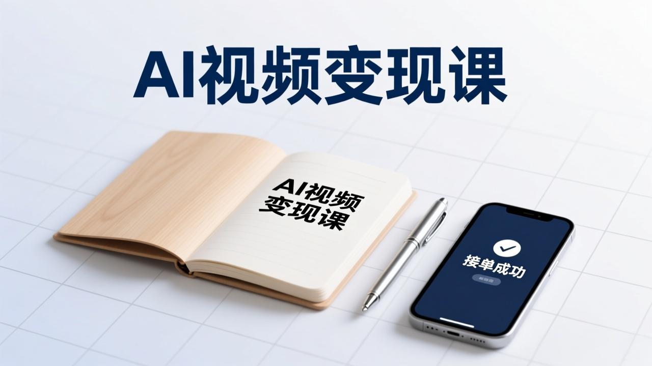AI视频变现课，学完即可创作短片、接商单，实现副业增收，单项目报价可达千元-极客网创