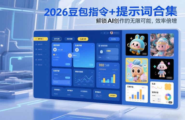 2026豆包指令+提示词合集，解锁AI创作的无限可能，效率倍增-极客网创