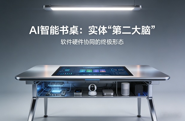 AI智能书桌搭建，构建你的实体“第二大脑”，软件硬件协同的终极形态-极客网创