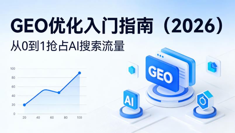 【最新】GEO优化入门指南(2026)，从0到1抢占AI搜索流量-极客网创