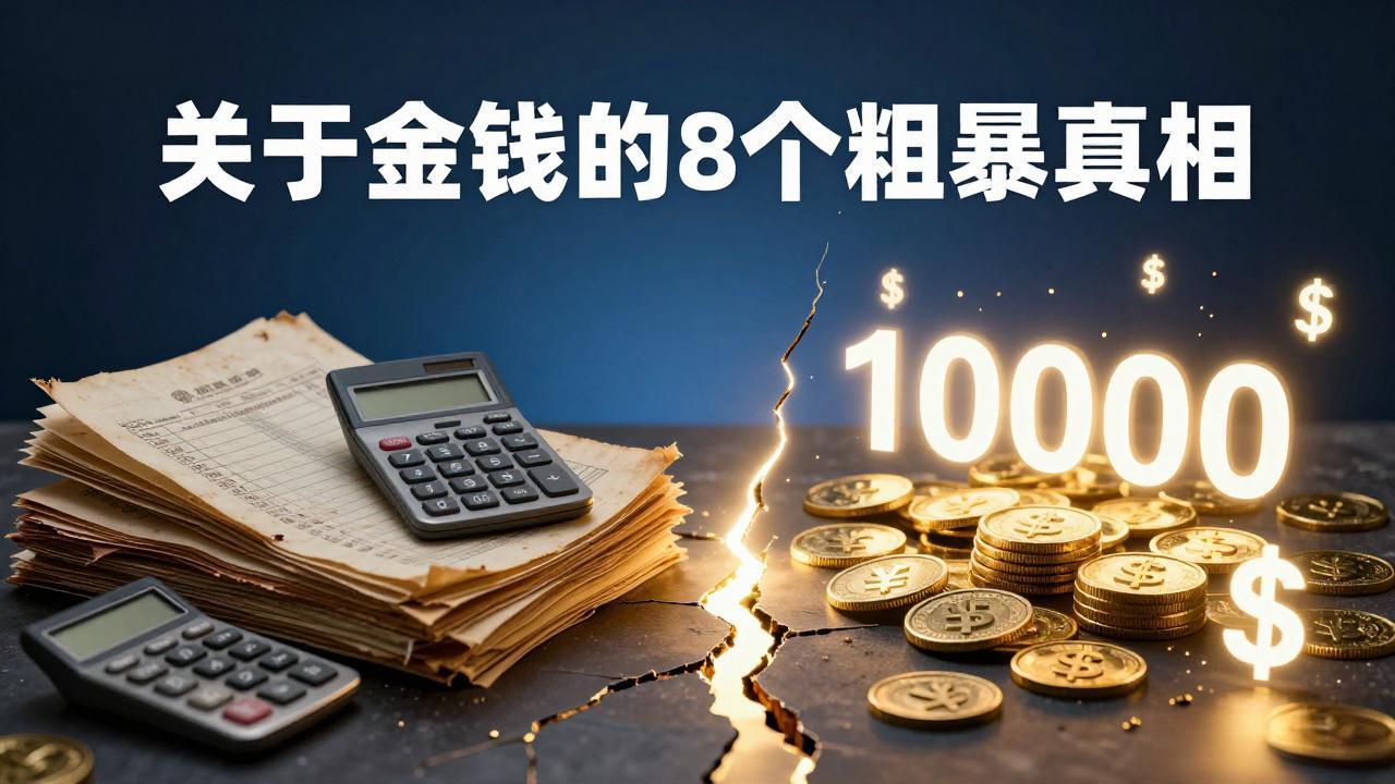 付费文章：关于金钱的 8 个粗暴真相，彻底重塑你的赚钱思维与财富认知-极客网创