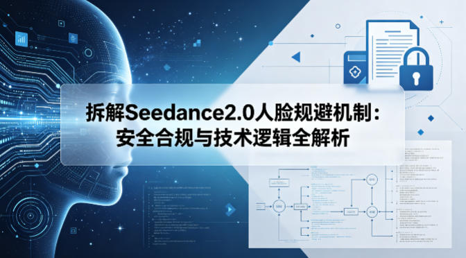 拆解Seedance2.0人脸规避机制：安全合规与技术逻辑全解析-极客网创