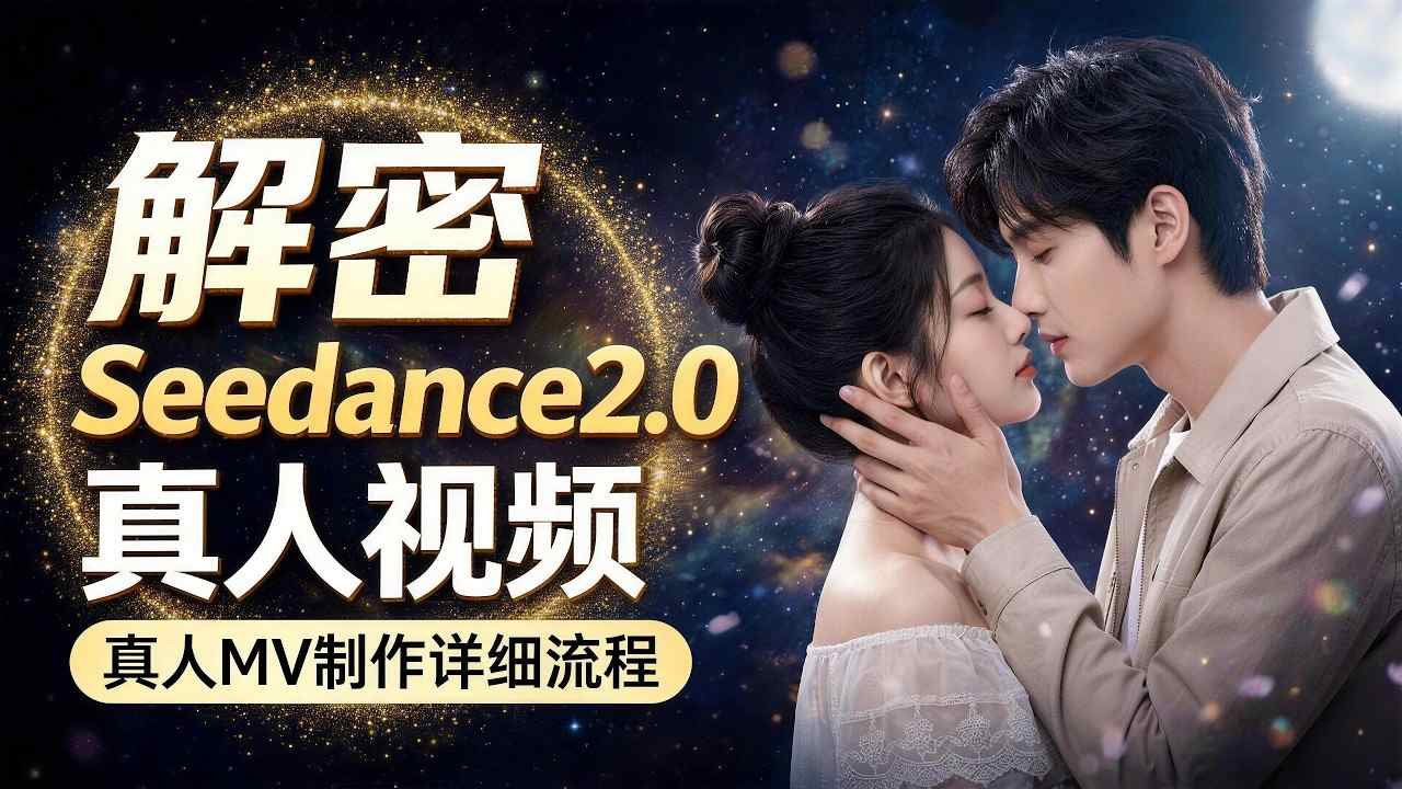 Seedance 2.0解密教程：零基础制作真人MV全流程-极客网创