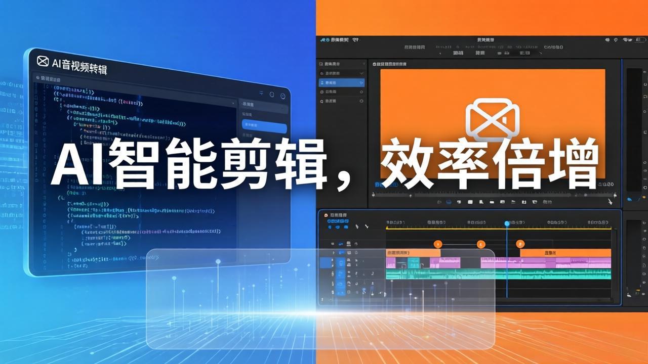 AI剪辑入门到精通实战：千问音视频转写+AI筛选文案+剪映精剪，一套SOP让你剪视频效率翻10倍-极客网创