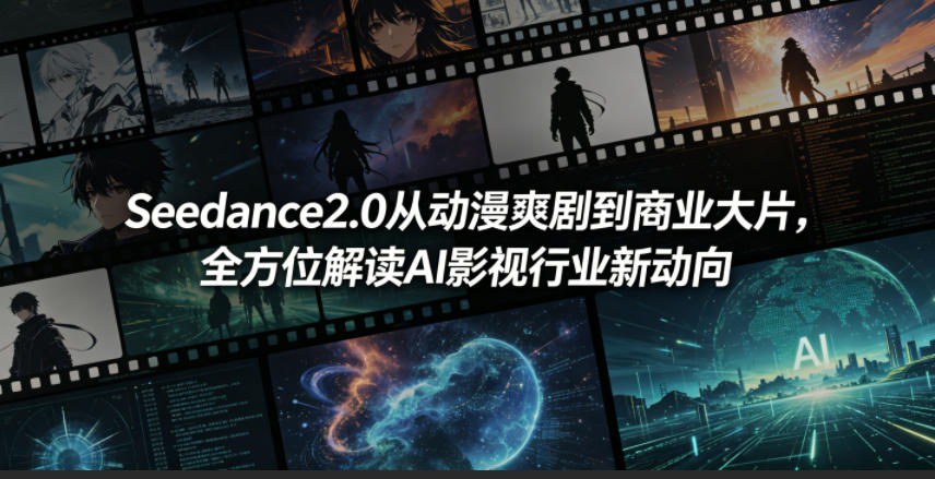 Seedance2.0从动漫爽剧到商业大片，全方位解读AI影视行业新动向-极客网创