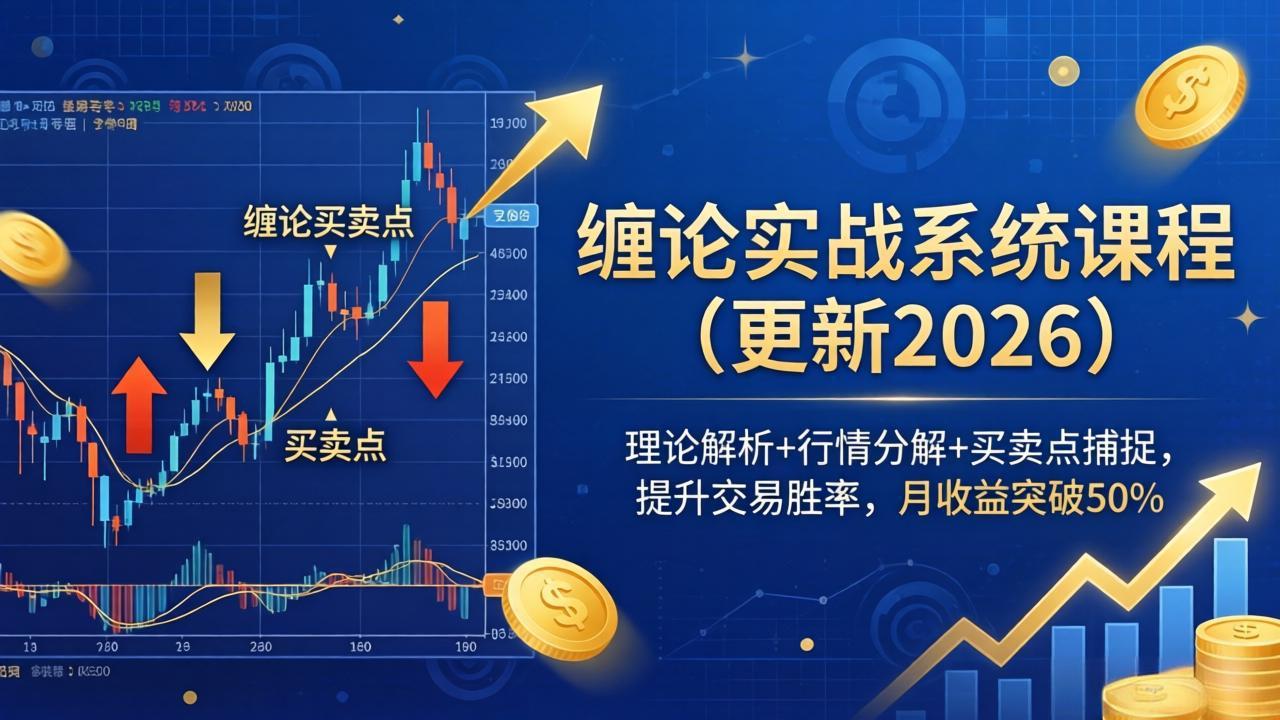 缠论实战系统课程(更新26年5月-极客网创