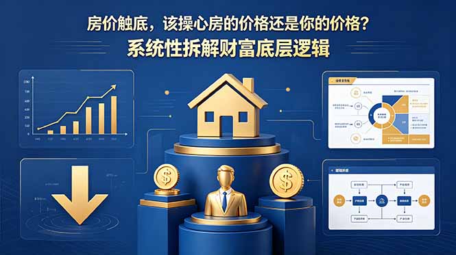 付费文章:房价触底,该操心房的价格还是你的价格?系统性拆解财富底层逻辑-极客网创