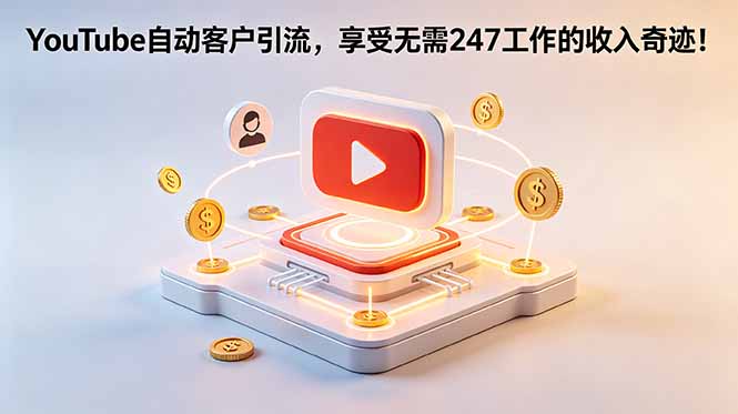 YouTube 自动客户引流，享受无需 247 工作的收入奇迹！【原创双语字幕】-极客网创