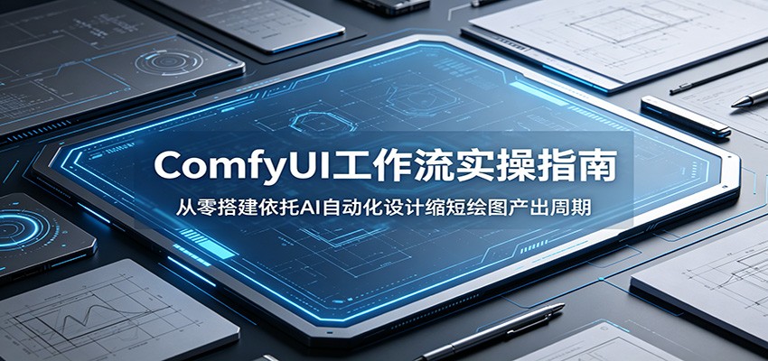 ComfyUI 工作流实操指南:从零搭建依托AI自动化设计缩短绘图产出周期-极客网创