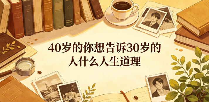 公众号付费文章:40岁的你想告诉30岁的人什么人生道理?-极客网创