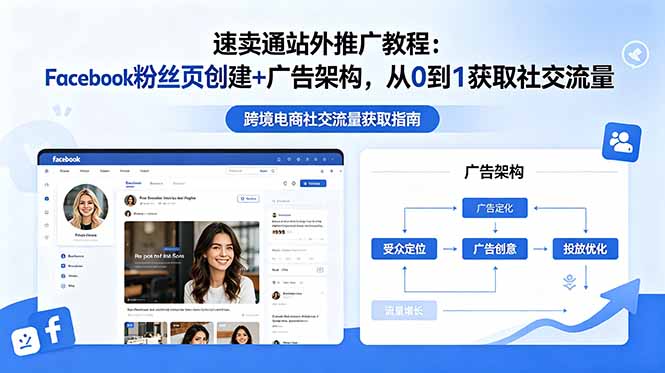 速卖通站外推广教程:Facebook粉丝页创建+广告架构,从0到1获取社交流量-极客网创