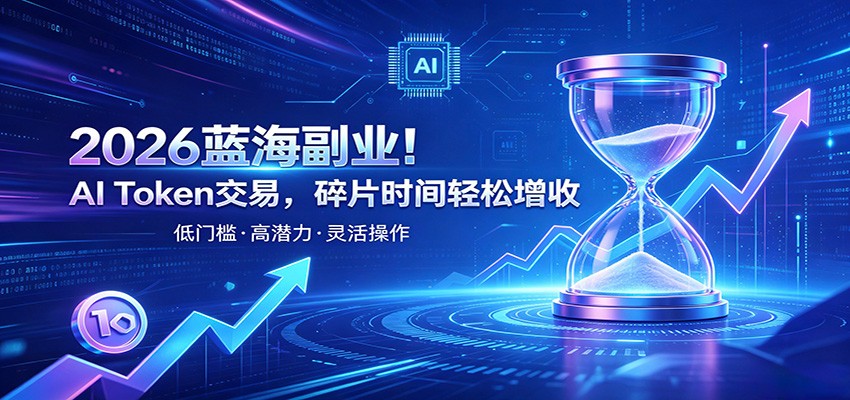 AI Token算力赛道！普通人可入局的数字副业，零门槛快速起步-极客网创