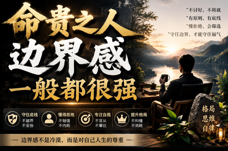 付费文章：命贵之人，边界感一般都很强-极客网创