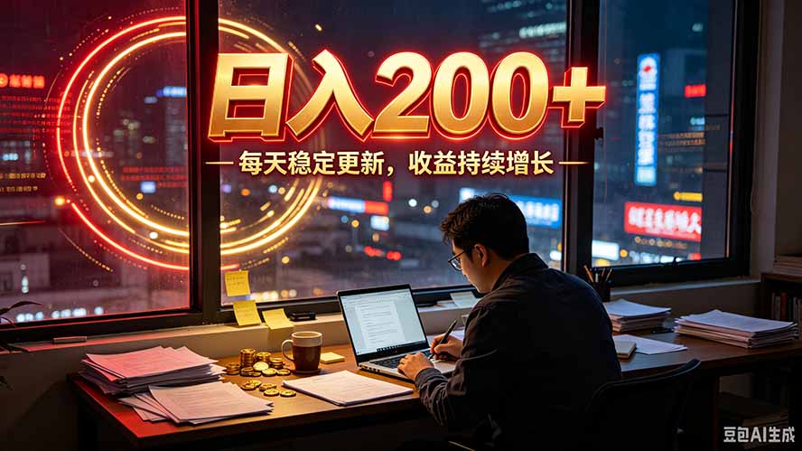 番茄达人变现新玩法,全自动运行 每日300+-极客网创