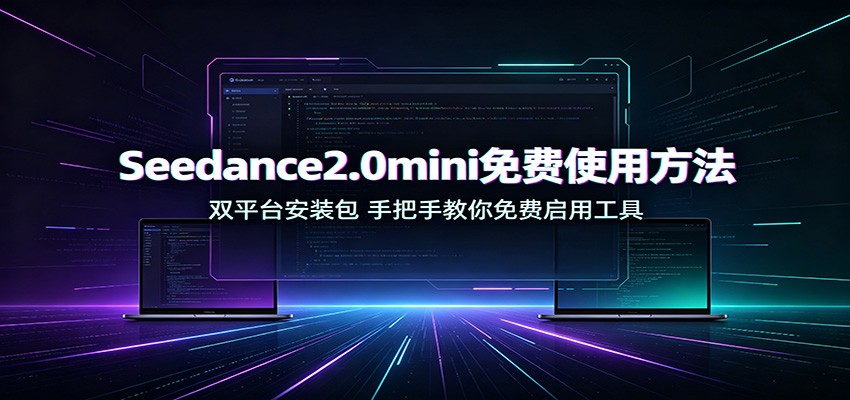 Seedance2.0mini免费使用方法：双平台安装包，手把手教你免费启用工具-极客网创