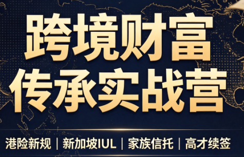 做跨境财富：港险+百慕大+续签-极客网创