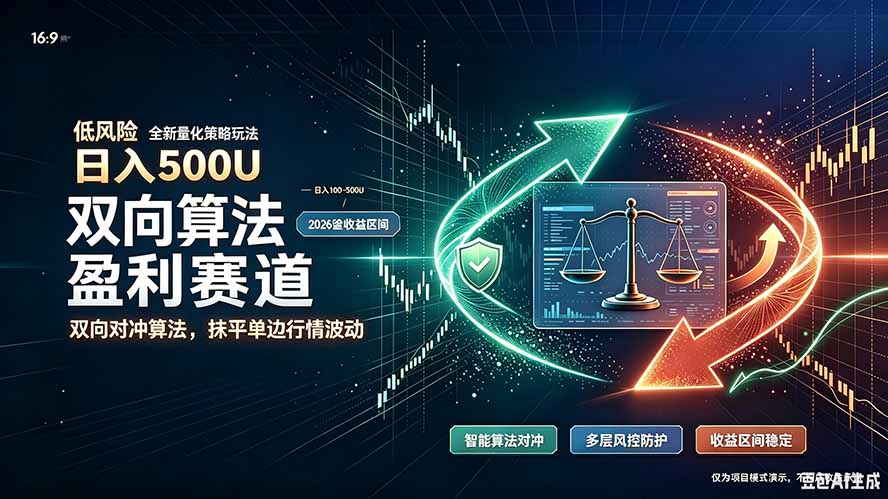 算法对冲/EA量化，日入500刀，躺着赚钱！你把它当做“自动提款机”，它把你就爆了-极客网创