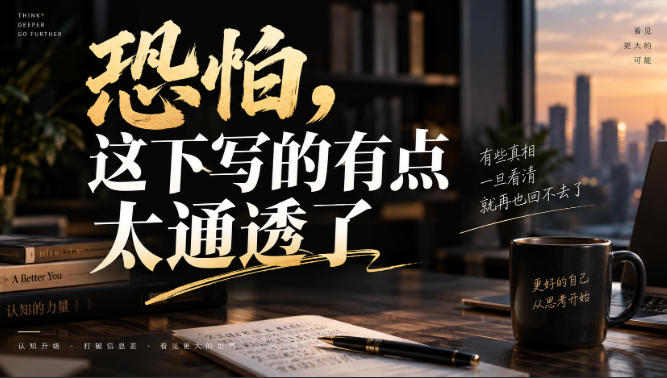 灏泽叔最新付费文章:恐怕,这下写的有点太通透了-极客网创