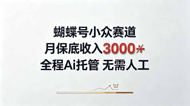 视频号小众领域，月收入3000+， 全程Ai托管操作  新人2天学会！-极客网创