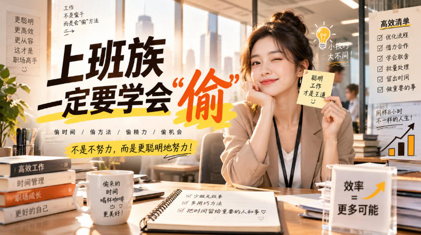 某社群精选付费文：上班族一定要学会“偷“-极客网创