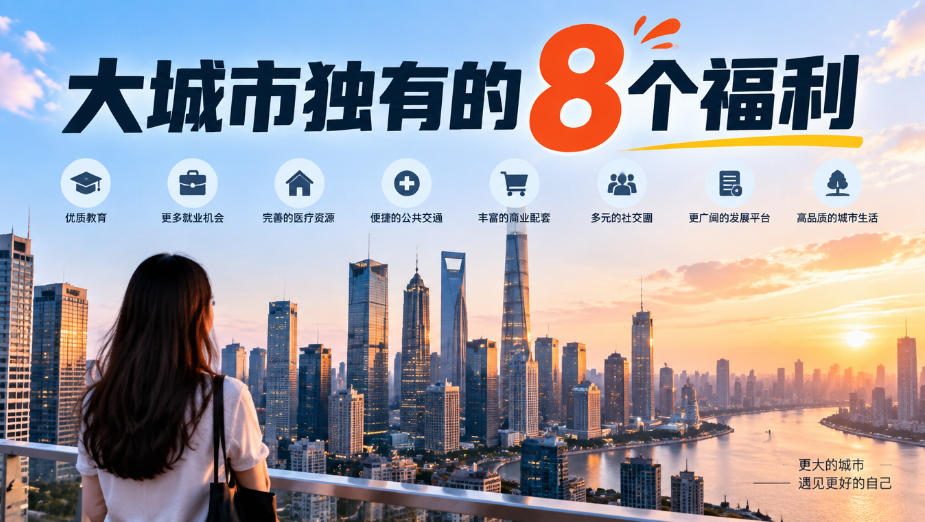某公众号付费文章：大城市独有的8个福利-极客网创
