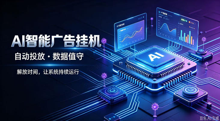 AI智能广告挂G｜全自动广告任务运营项目拆解，解放时间解放双手，让系统持续运行【揭秘】-极客网创