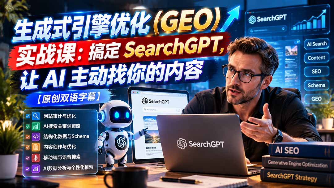 生成式引擎优化(GEO-极客网创