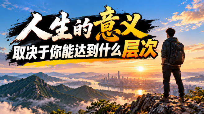 某公众号付费文章:人生的意义,取决于你能达到什么层次-极客网创